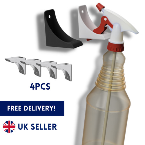 Spray bottle storage - 4x,