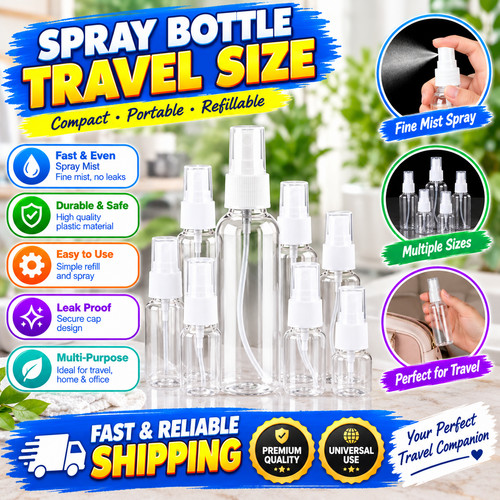 Mini plastic spray - spray, bottle