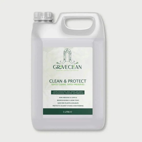 Graveclean headstone cleaning - headstone,