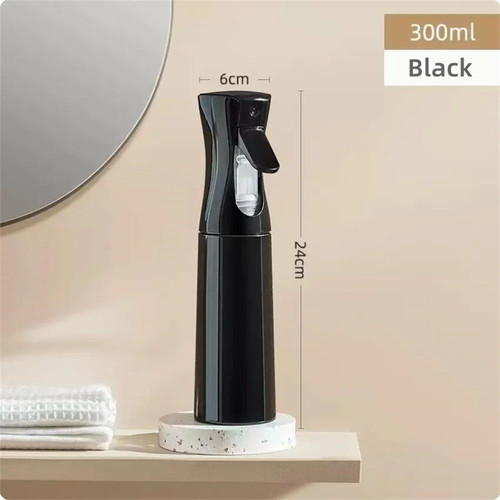 Hair spray bottle - hair, refillable