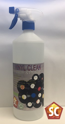 Vinyl record cleaning fluid - record,